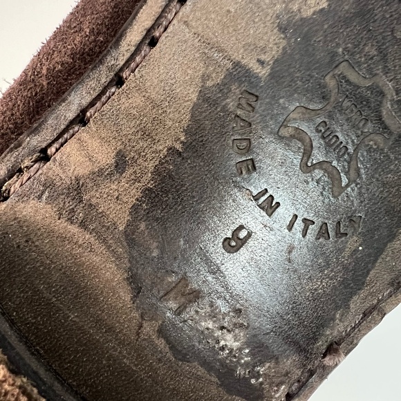 Donald J Pliner Dacio Loafer Expresso Suede Slip-On Driving Shoes Brown Mens 9M - Picture 13 of 14